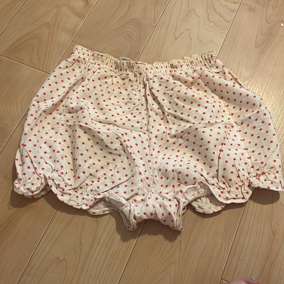 Polka Dot Ruffle Shorts - Picture 4 of 6